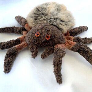 Ty Harry The Spider Beanie Baby Plush Toy 2000 Polyester Halloween BrownTan Spid